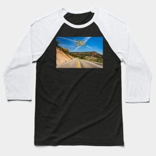 Utah State Route 12 Scenic Drive Baseball T-Shirt